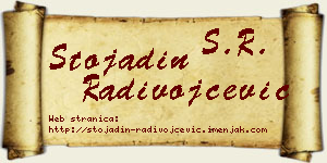Stojadin Radivojčević vizit kartica